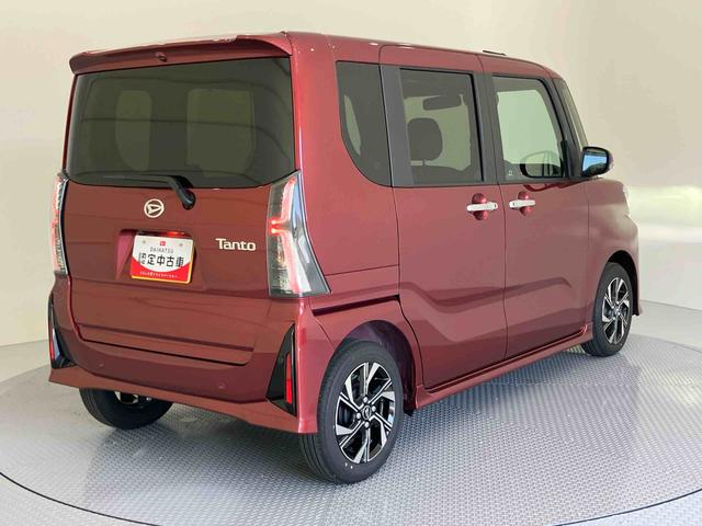 タントカスタムＸ両側ＰＳＤ　プリクラッシュセーフティ　電格ミラー　ＩＳＴＯＰ　前席シートヒーター　キ−フリ−　スマートキー　ＡＢＳ　アルミホイール　エアバック付き（山口県）の中古車