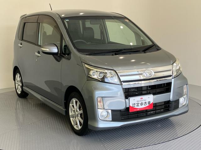 ムーヴカスタム　Ｘリミテッドスマ−トキ−　エアバック　安全ボディ　ナビ＆ＴＶ　キーレスエントリー　セキュリティーアラーム　電格ミラー　助手席エアバッグ　アルミ　禁煙車　オートライト　ＡＢＳ　ＳＤナビ　整備記録簿　Ａストップ（山口県）の中古車