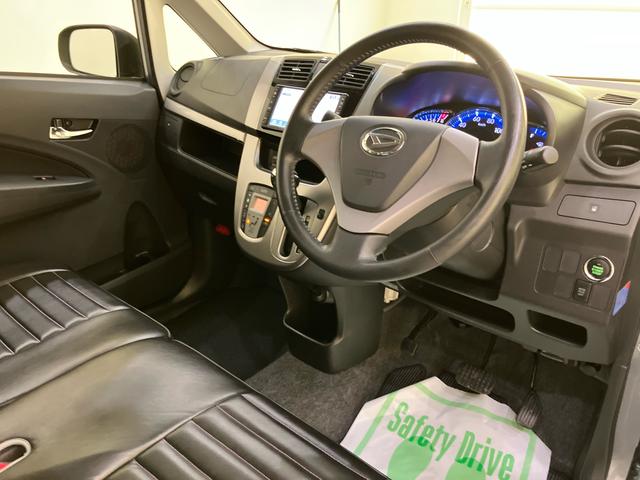 ムーヴカスタム　Ｘリミテッドスマ−トキ−　エアバック　安全ボディ　ナビ＆ＴＶ　キーレスエントリー　セキュリティーアラーム　電格ミラー　助手席エアバッグ　アルミ　禁煙車　オートライト　ＡＢＳ　ＳＤナビ　整備記録簿　Ａストップ（山口県）の中古車