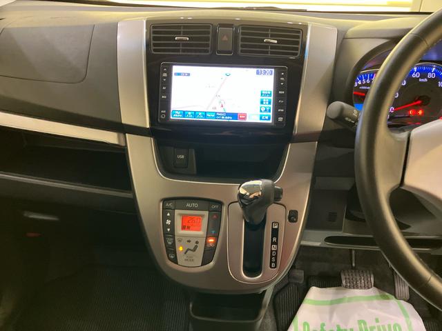 ムーヴカスタム　Ｘリミテッドスマ−トキ−　エアバック　安全ボディ　ナビ＆ＴＶ　キーレスエントリー　セキュリティーアラーム　電格ミラー　助手席エアバッグ　アルミ　禁煙車　オートライト　ＡＢＳ　ＳＤナビ　整備記録簿　Ａストップ（山口県）の中古車