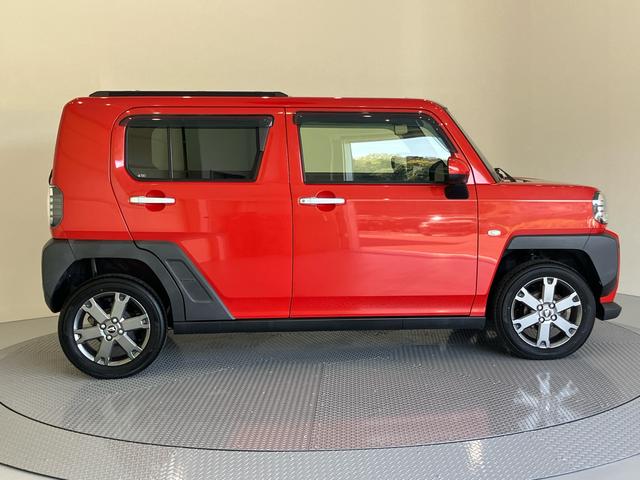 タフトＧターボパノラマガラスルーフ　ナビ＆ＴＶ　衝突軽減ブレーキ　記録簿付き　アイドリングストップ機能　キーレス　スマートキー　電動格納式ミラー　ドライブレコーダー　ターボ　エアバック　ＳＤ　アルミホイール　ＥＴＣ（山口県）の中古車