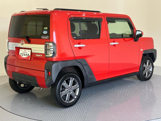 タフトＧターボパノラマガラスルーフ　ナビ＆ＴＶ　衝突軽減ブレーキ　記録簿付き　アイドリングストップ機能　キーレス　スマートキー　電動格納式ミラー　ドライブレコーダー　ターボ　エアバック　ＳＤ　アルミホイール　ＥＴＣ（山口県）の中古車