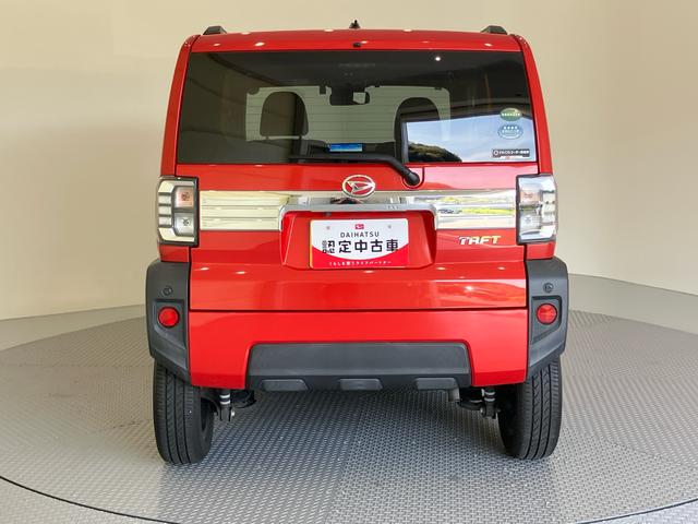 タフトＧターボパノラマガラスルーフ　ナビ＆ＴＶ　衝突軽減ブレーキ　記録簿付き　アイドリングストップ機能　キーレス　スマートキー　電動格納式ミラー　ドライブレコーダー　ターボ　エアバック　ＳＤ　アルミホイール　ＥＴＣ（山口県）の中古車