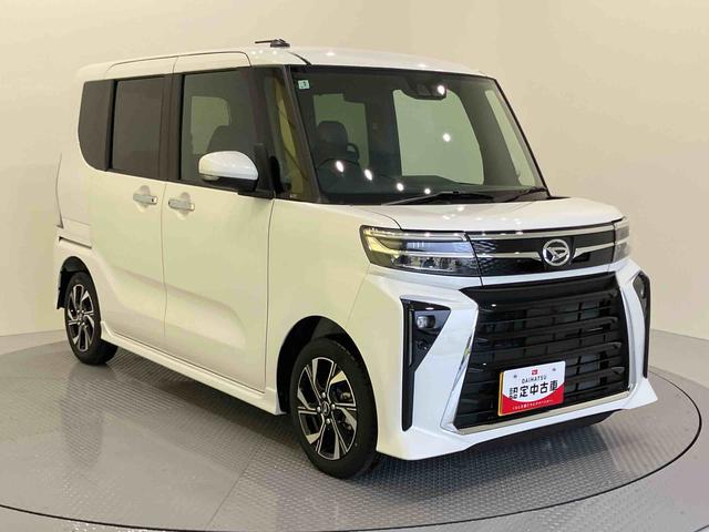 タントカスタムＸ両側ＰＳＤ　プリクラッシュセーフティ　Ｂモニター　電格ミラー　ＩＳＴＯＰ　レーンキープアシスト　前席シートヒーター　ＬＥＤヘッドライト　キ−フリ−　スマートキー　オートＬＥＤ　衝突安全ボディ　ＡＢＳ（山口県）の中古車