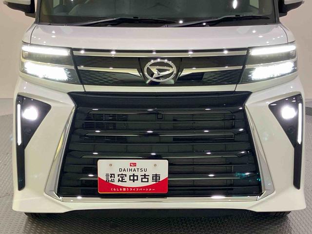タントカスタムＸ両側ＰＳＤ　プリクラッシュセーフティ　Ｂモニター　電格ミラー　ＩＳＴＯＰ　レーンキープアシスト　前席シートヒーター　ＬＥＤヘッドライト　キ−フリ−　スマートキー　オートＬＥＤ　衝突安全ボディ　ＡＢＳ（山口県）の中古車
