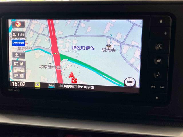 ロッキーＧ追従走行　車線逸脱警告　電動格納ドアミラー　ＥＴＣ車載器　ＡＷ　誤発進抑制機能　タ−ボ　ワンオーナー　前席シートヒーター　キーフリーシステム　ナビＴＶ　ドラレコ　エアバック　ＡＢＳ　ＳＤ　スマキー（山口県）の中古車