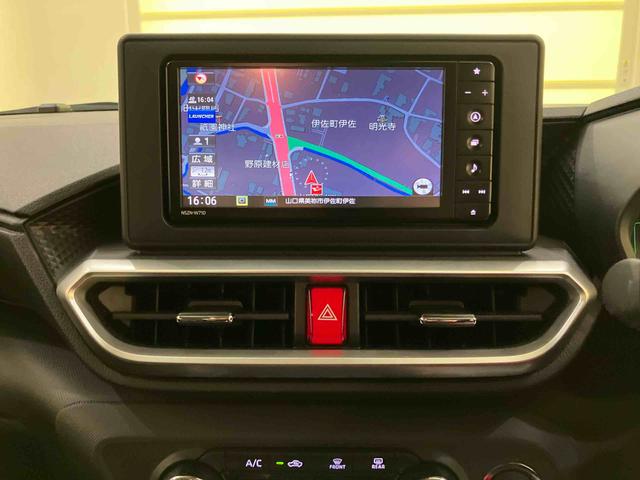 ロッキーＧ追従走行　車線逸脱警告　電動格納ドアミラー　ＥＴＣ車載器　ＡＷ　誤発進抑制機能　タ−ボ　ワンオーナー　前席シートヒーター　キーフリーシステム　ナビＴＶ　ドラレコ　エアバック　ＡＢＳ　ＳＤ　スマキー（山口県）の中古車