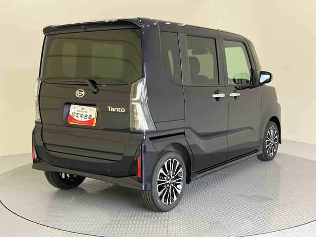 タントカスタムＲＳ軽減ブレーキ　車線逸脱防止　シ−トヒ−タ−　ハイビームアシスト　ターボ車　キーフリー　ＡＢＳ　アルミホイール　エアバッグ　スマ−トキー　両側パワ−スライドドア　電動ミラー（山口県）の中古車