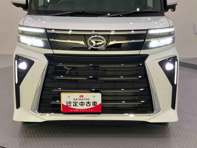 タントカスタムRSコーナーセンサー 軽減ブレーキ 車線逸脱防止 シ−トヒ−タ− ハイビームアシスト ターボ車 キーフリー ABS アルミホイール エアバッグ スマ−トキー 両側パワ−スライドドア 電動ミラー(山口県)の中古車