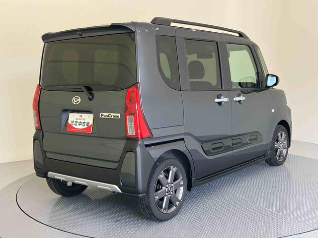 タントファンクロスターボ両側Ｐドア　車線逸脱警告　アイドルストップ　シートヒータ　ＬＥＤライト　スマートキ−　電格ミラー　運転席助手席エアバッグ　セキュリティアラーム　Ａライト　キーフリーシステム　衝突安全ボディ　ターボ車（山口県）の中古車