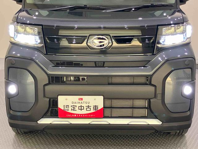 タントファンクロスターボ両側Ｐドア　車線逸脱警告　アイドルストップ　シートヒータ　ＬＥＤライト　スマートキ−　電格ミラー　運転席助手席エアバッグ　セキュリティアラーム　Ａライト　キーフリーシステム　衝突安全ボディ　ターボ車（山口県）の中古車