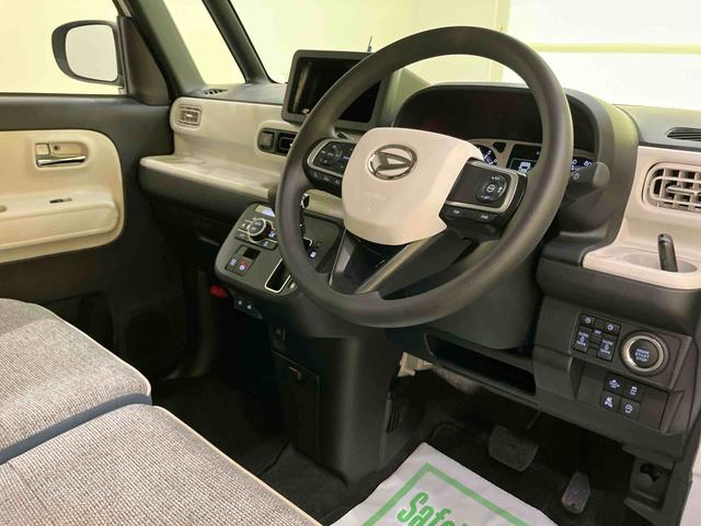 ムーヴキャンバスストライプスＧターボクルーズコントロール　両自動ドア　シ−トヒ−タ−　レーンキープ　スマートキー　キーフリーシステム　オートマチックハイビーム　ＡＢＳ　アイドリングストップ搭載　ターボモデル　衝突回避支援ブレーキ機能（山口県）の中古車