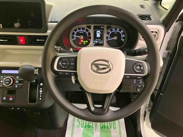 ムーヴキャンバスストライプスＧターボクルーズコントロール　両自動ドア　シ−トヒ−タ−　レーンキープ　スマートキー　キーフリーシステム　オートマチックハイビーム　ＡＢＳ　アイドリングストップ搭載　ターボモデル　衝突回避支援ブレーキ機能（山口県）の中古車