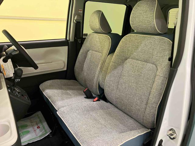 ムーヴキャンバスストライプスＧターボクルーズコントロール　両自動ドア　シ−トヒ−タ−　レーンキープ　スマートキー　キーフリーシステム　オートマチックハイビーム　ＡＢＳ　アイドリングストップ搭載　ターボモデル　衝突回避支援ブレーキ機能（山口県）の中古車