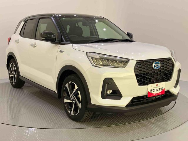 ロッキープレミアムＧ　ＨＥＶ軽減ブレーキ　運転席助手席エアバック　アルミ　ＬＥＤヘッドランプ　電動格納式ドアミラー　アイドリングストップ　盗難防止システム　衝突安全ボディ　オートＬＥＤ　シ−トヒ−タ−　キーフリーシステム　ＡＢＳ（山口県）の中古車