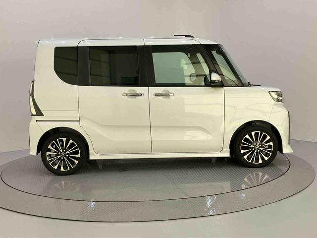 タントカスタムＲＳディスプレイオーディオ　軽減ブレーキ　Ｉ−ＳＴＯＰ　車線逸脱防止　シ−トヒ−タ−　ハイビームアシスト　ターボ車　ＡＢＳ　アルミホイール　エアバッグ　スマ−トキー　両側パワ−スライドドア　電動ミラー（山口県）の中古車