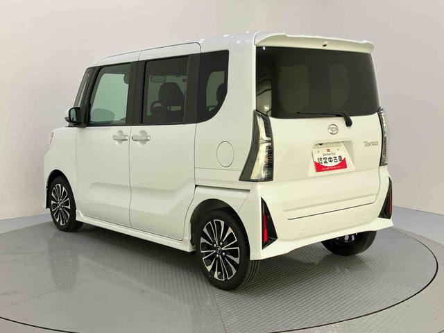 タントカスタムＲＳディスプレイオーディオ　軽減ブレーキ　Ｉ−ＳＴＯＰ　車線逸脱防止　シ−トヒ−タ−　ハイビームアシスト　ターボ車　ＡＢＳ　アルミホイール　エアバッグ　スマ−トキー　両側パワ−スライドドア　電動ミラー（山口県）の中古車