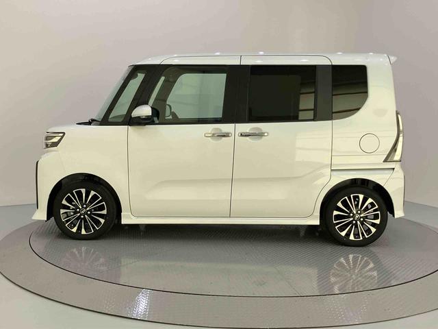 タントカスタムＲＳディスプレイオーディオ　軽減ブレーキ　Ｉ−ＳＴＯＰ　車線逸脱防止　シ−トヒ−タ−　ハイビームアシスト　ターボ車　ＡＢＳ　アルミホイール　エアバッグ　スマ−トキー　両側パワ−スライドドア　電動ミラー（山口県）の中古車