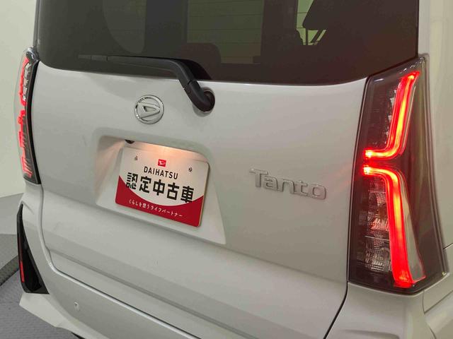 タントカスタムＲＳ軽減ブレーキ　Ｉ−ＳＴＯＰ　車線逸脱防止　シ−トヒ−タ−　安全ボディ　バックモニター　ハイビームアシスト　ターボ車　助手席エアバック　ＬＥＤライト　オートライト　盗難防止　キーフリー　ＡＢＳ（山口県）の中古車