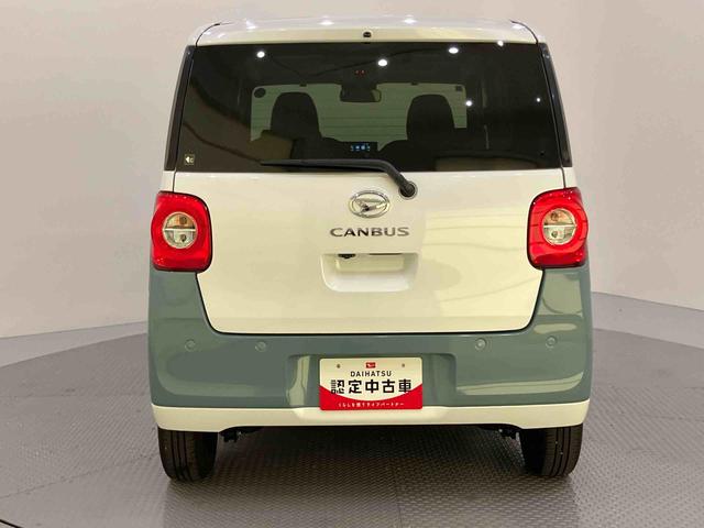 ムーヴキャンバスストライプスＧ電動格納　衝突軽減Ｂ　ＡＵＴＯライト　ＬＥＤヘットライト　Ｒカメラ　シートヒー　イモビライザー　スマートキーＰスタート　レーンアシスト　衝突安全ボディ　助手席エアバック　キーフリー　オートハイビーム（山口県）の中古車