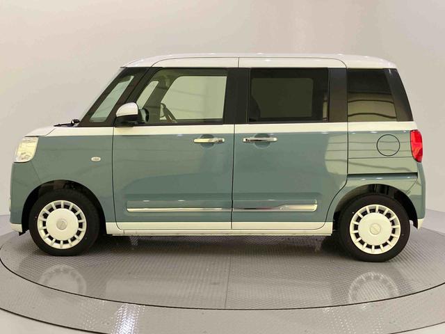 ムーヴキャンバスストライプスＧ電動格納　衝突軽減Ｂ　ＡＵＴＯライト　ＬＥＤヘットライト　Ｒカメラ　シートヒー　イモビライザー　スマートキーＰスタート　レーンアシスト　衝突安全ボディ　助手席エアバック　キーフリー　オートハイビーム（山口県）の中古車