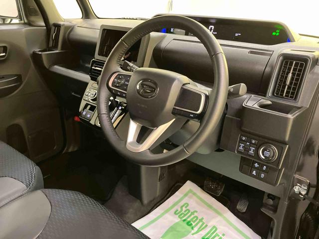 タントカスタムＲＳパノラマモニタ　軽減ブレーキ　Ｉ−ＳＴＯＰ　車線逸脱防止　シ−トヒ−タ−　安全ボディ　ハイビームアシスト　ターボ車　助手席エアバック　ＬＥＤライト　オートライト　盗難防止　キーフリー　ＡＢＳ（山口県）の中古車