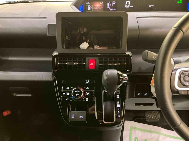 タントカスタムＲＳパノラマモニタ　軽減ブレーキ　Ｉ−ＳＴＯＰ　車線逸脱防止　シ−トヒ−タ−　安全ボディ　ハイビームアシスト　ターボ車　助手席エアバック　ＬＥＤライト　オートライト　盗難防止　キーフリー　ＡＢＳ（山口県）の中古車
