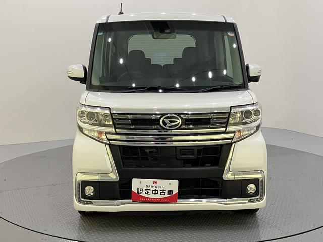 タントカスタムＲＳ　トップエディションＳＡIIスマキー　車線逸脱警報装置　ターボ車　禁煙　両側オートスライドドア　１オーナー　ＡＢＳ　格納ミラー　リアカメラ　オートライト　アルミホイール　キーフリーシステム　ナビドラレコ　エアバック　記録簿（山口県）の中古車