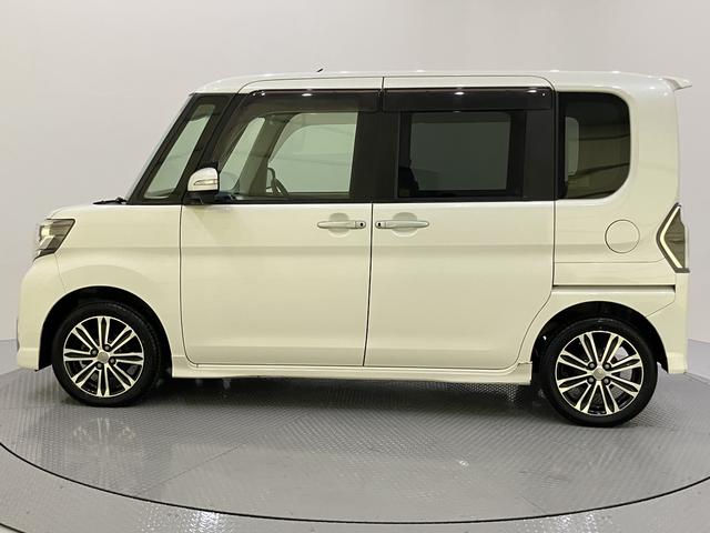 タントカスタムＲＳ　トップエディションＳＡIIスマキー　車線逸脱警報装置　ターボ車　禁煙　両側オートスライドドア　１オーナー　ＡＢＳ　格納ミラー　リアカメラ　オートライト　アルミホイール　キーフリーシステム　ナビドラレコ　エアバック　記録簿（山口県）の中古車