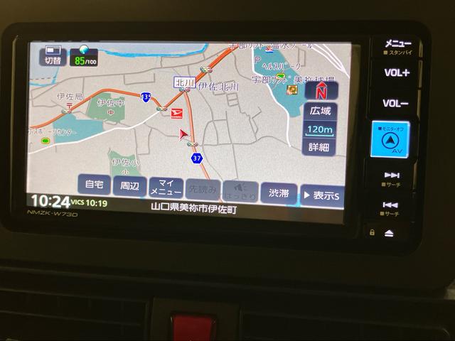 タントＸＥＴＣ　衝突防止　ナビゲーション　ドラレコ付　左ＰＳＤ　レーンキープアシスト　オートミラー　スマートキ　Ａストップ　シートヒータ　キーフリ　点検記録簿付　オートハイビーム　エアバック　ＡＢＳ（山口県）の中古車