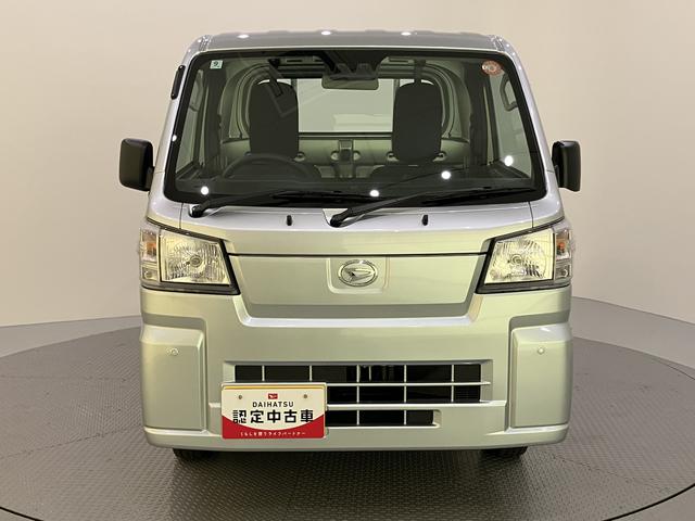 ハイゼットトラックスタンダードラジオ　５ＭＴ　切替４ＷＤ　誤発進抑制　パワステ付　マニュアルエアコン　車線逸脱警報　エコアイドル　運転席エアバッグ　オートライト　オートハイビーム　ＡＢＳ（山口県）の中古車