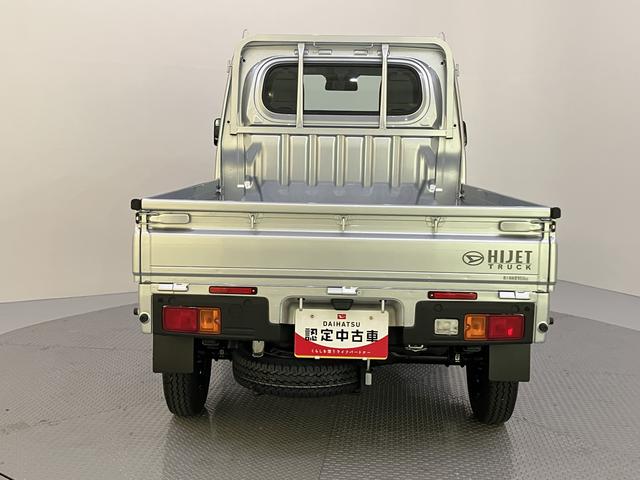 ハイゼットトラックスタンダードラジオ　５ＭＴ　切替４ＷＤ　誤発進抑制　パワステ付　マニュアルエアコン　車線逸脱警報　エコアイドル　運転席エアバッグ　オートライト　オートハイビーム　ＡＢＳ（山口県）の中古車