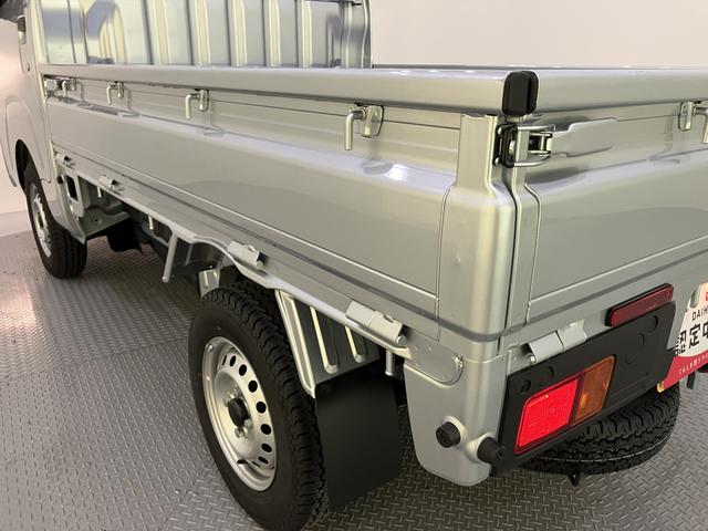 ハイゼットトラックスタンダードラジオ　５ＭＴ　切替４ＷＤ　誤発進抑制　パワステ付　マニュアルエアコン　車線逸脱警報　エコアイドル　運転席エアバッグ　オートライト　オートハイビーム　ＡＢＳ（山口県）の中古車