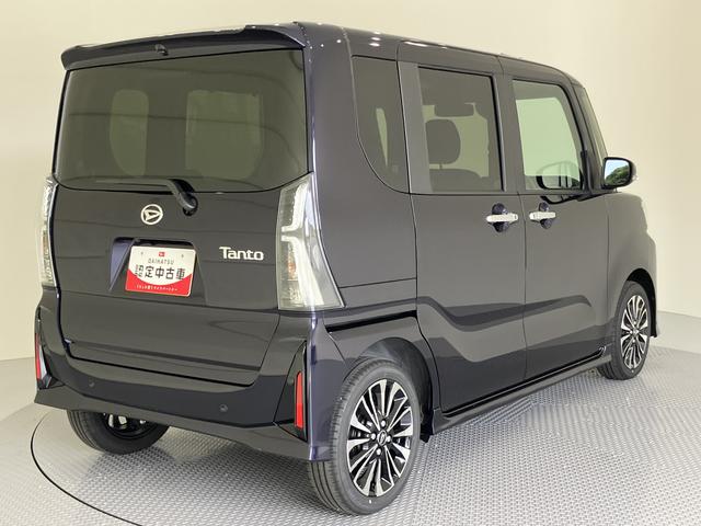 タントカスタムＲＳリミテッドエアバッグ　電動格納ミラー　キーフリーシステム　前席シートヒーター　ＥＴＣ　ターボ　アルミホイール　スマートキー　アイドリングストップ　ＡＢＳ　アダプティブクルーズ　コーナーセンサー（山口県）の中古車