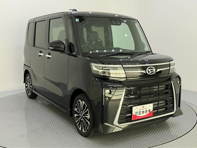 タントカスタムＲＳ軽減ブレーキ　車線逸脱防止　シ−トヒ−タ−　ハイビームアシスト　ターボ車　キーフリー　ＡＢＳ　アルミホイール　エアバッグ　アダクティブクルーズ　スマ−トキー　両側パワ−スライドドア　電動ミラー（山口県）の中古車