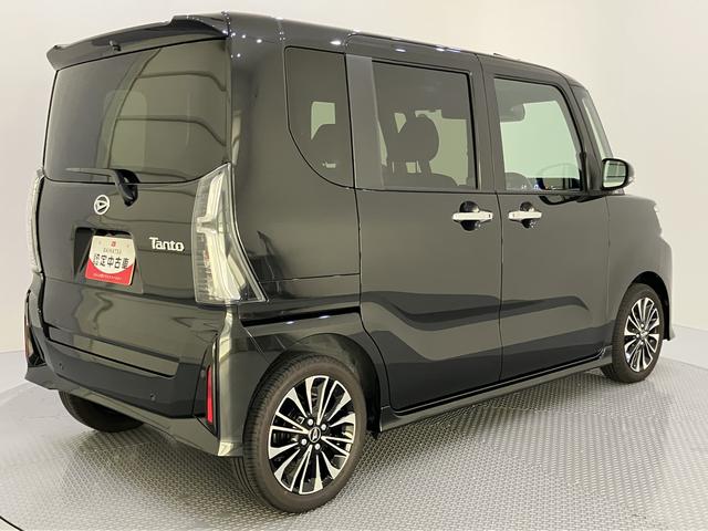 タントカスタムＲＳ軽減ブレーキ　車線逸脱防止　シ−トヒ−タ−　ハイビームアシスト　ターボ車　キーフリー　ＡＢＳ　アルミホイール　エアバッグ　アダクティブクルーズ　スマ−トキー　両側パワ−スライドドア　電動ミラー（山口県）の中古車
