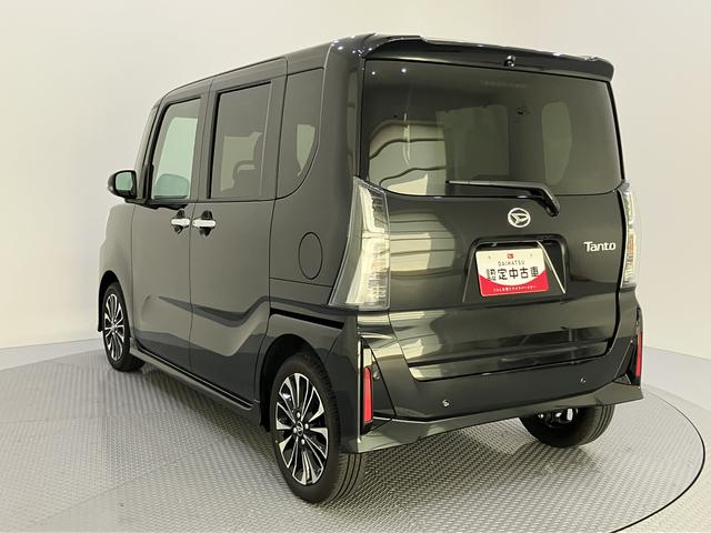 タントカスタムＲＳ軽減ブレーキ　車線逸脱防止　シ−トヒ−タ−　ハイビームアシスト　ターボ車　キーフリー　ＡＢＳ　アルミホイール　エアバッグ　アダクティブクルーズ　スマ−トキー　両側パワ−スライドドア　電動ミラー（山口県）の中古車