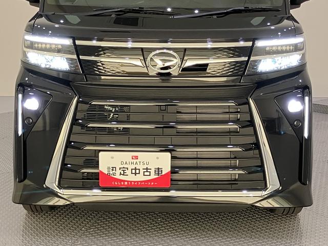 タントカスタムＲＳ軽減ブレーキ　車線逸脱防止　シ−トヒ−タ−　ハイビームアシスト　ターボ車　キーフリー　ＡＢＳ　アルミホイール　エアバッグ　アダクティブクルーズ　スマ−トキー　両側パワ−スライドドア　電動ミラー（山口県）の中古車