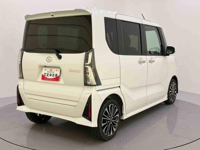 タントカスタムＲＳステアリングスイッチ　軽減ブレーキ　Ｉ−ＳＴＯＰ　車線逸脱防止　シ−トヒ−タ−　ターボ車　キーフリー　ＡＢＳ　アルミホイール　エアバッグ　スマ−トキー　両側パワ−スライドドア　電動ミラー（山口県）の中古車