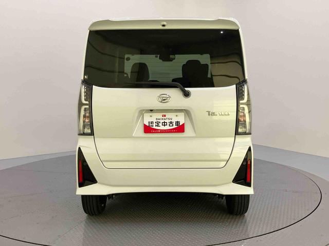 タントカスタムＲＳステアリングスイッチ　軽減ブレーキ　Ｉ−ＳＴＯＰ　車線逸脱防止　シ−トヒ−タ−　ターボ車　キーフリー　ＡＢＳ　アルミホイール　エアバッグ　スマ−トキー　両側パワ−スライドドア　電動ミラー（山口県）の中古車