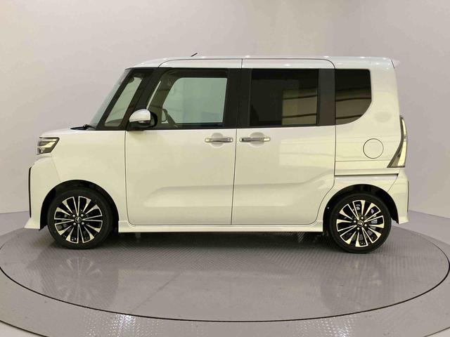 タントカスタムＲＳステアリングスイッチ　軽減ブレーキ　Ｉ−ＳＴＯＰ　車線逸脱防止　シ−トヒ−タ−　ターボ車　キーフリー　ＡＢＳ　アルミホイール　エアバッグ　スマ−トキー　両側パワ−スライドドア　電動ミラー（山口県）の中古車