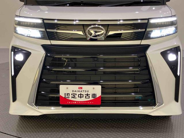 タントカスタムＲＳステアリングスイッチ　軽減ブレーキ　Ｉ−ＳＴＯＰ　車線逸脱防止　シ−トヒ−タ−　ターボ車　キーフリー　ＡＢＳ　アルミホイール　エアバッグ　スマ−トキー　両側パワ−スライドドア　電動ミラー（山口県）の中古車