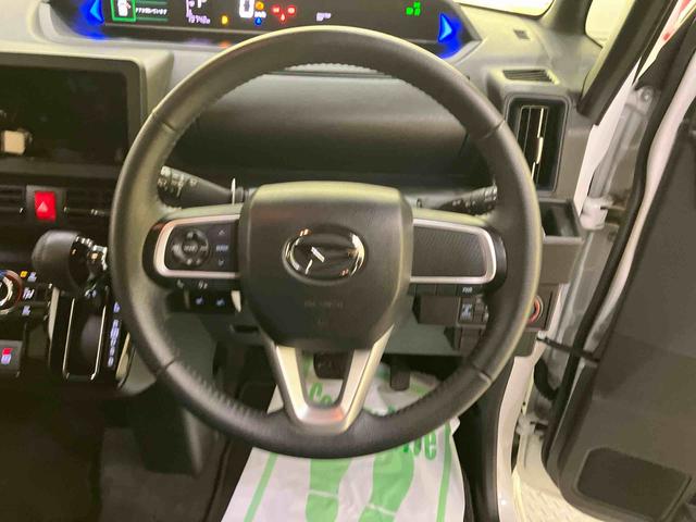 タントカスタムＲＳステアリングスイッチ　軽減ブレーキ　Ｉ−ＳＴＯＰ　車線逸脱防止　シ−トヒ−タ−　ターボ車　キーフリー　ＡＢＳ　アルミホイール　エアバッグ　スマ−トキー　両側パワ−スライドドア　電動ミラー（山口県）の中古車