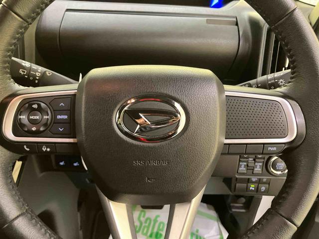 タントカスタムＲＳステアリングスイッチ　軽減ブレーキ　Ｉ−ＳＴＯＰ　車線逸脱防止　シ−トヒ−タ−　ターボ車　キーフリー　ＡＢＳ　アルミホイール　エアバッグ　スマ−トキー　両側パワ−スライドドア　電動ミラー（山口県）の中古車