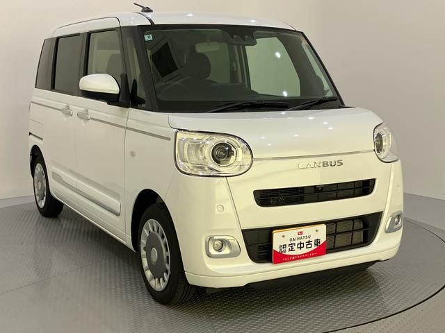 ムーヴキャンバスセオリーＧディスプレイオーディオ　ＥＣＯアイドル　レーンキープアシスト　電動格納ドアミラー　ＵＳＢ　前席シートヒーター　バックモニター　スマートキー　オートＬＥＤ　キーフリー　エアバック　左右パワースライド（山口県）の中古車