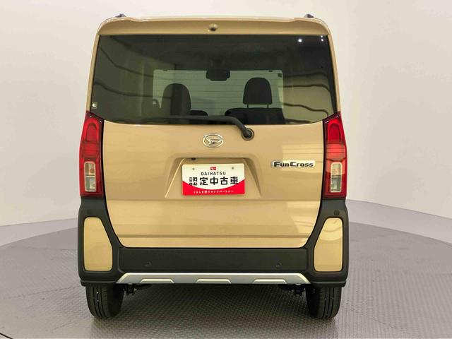 タントファンクロス前後誤発進抑制　アイドリングストップ搭載　ＡＨＢ　レーンキープアシスト　電動格納ドアミラー　シートヒータ　スマートキー＆プッシュスタート　エアバック　キーレスエントリー　アルミホイール　ＡＢＳ（山口県）の中古車