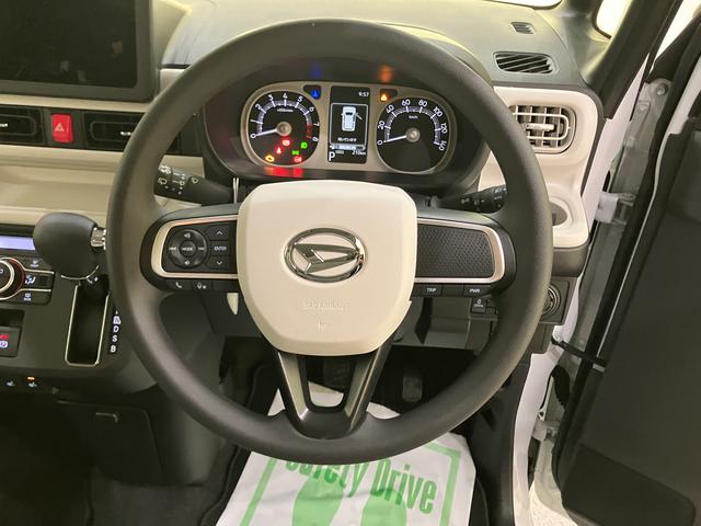 ムーヴキャンバスストライプスＧステアリングスイッチ　電動格納　衝突軽減Ｂ　シートヒー　スマートキーＰスタート　レーンアシスト　キーフリー　オートハイビーム　ＡＢＳ　エアバッグ　両自動ドア　ｉ−ｓｔｏｐ（山口県）の中古車