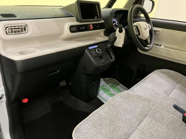 ムーヴキャンバスストライプスＧステアリングスイッチ　電動格納　衝突軽減Ｂ　シートヒー　スマートキーＰスタート　レーンアシスト　キーフリー　オートハイビーム　ＡＢＳ　エアバッグ　両自動ドア　ｉ−ｓｔｏｐ（山口県）の中古車