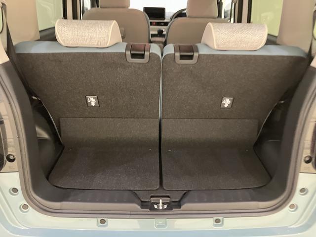 ムーヴキャンバスストライプスＧステアリングスイッチ　電動格納　衝突軽減Ｂ　シートヒー　スマートキーＰスタート　レーンアシスト　キーフリー　オートハイビーム　ＡＢＳ　エアバッグ　両自動ドア　ｉ−ｓｔｏｐ（山口県）の中古車