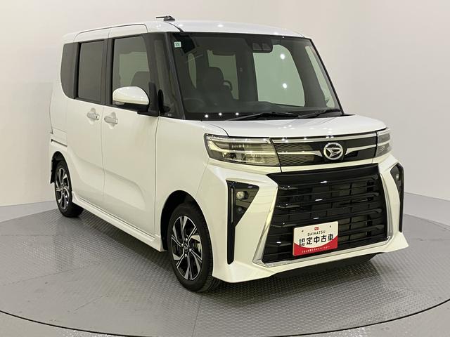 タントカスタムX両側PSD プリクラッシュセーフティ Bモニター 電格ミラー ISTOP レーンキープアシスト 前席シートヒーター LEDヘッドライト キ−フリ− スマートキー オートLED 衝突安全ボディ ABS(山口県)の中古車